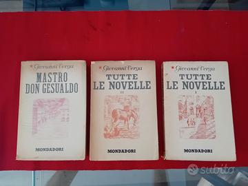 Giovanni Verga edizione storica da collezione 