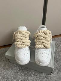 Air Force 1 White (Rope Laces)