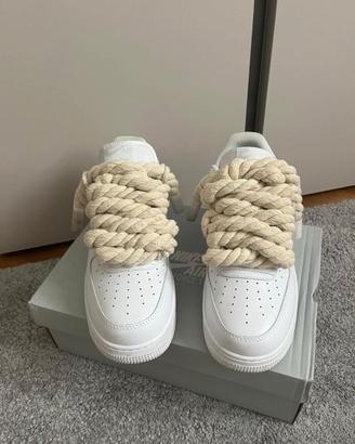 Air Force 1 White (Rope Laces)