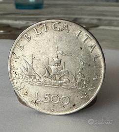 500 lire Caravelle errore di conio