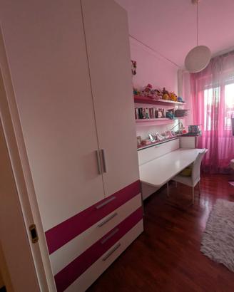 cameretta CLEI con letto a scomparsa - salvaspazio