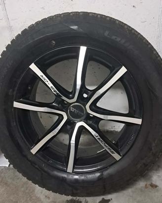 Cerchi in lega mak 16 + pneumatici 4 stagioni nuov