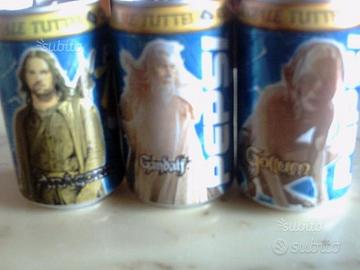 Lattine Pepsi da collez Il Signore Degli Anelli