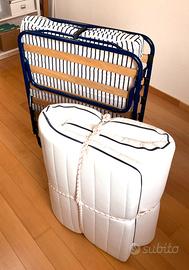 Letto pieghevole + materasso super comodo
