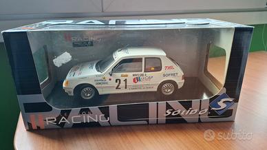 Peugeot 205 GTI modellino 1:18 Solido