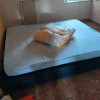 LETTO MATRIMONIALE OGGIONI CON BOX  E RETE A DOGHE