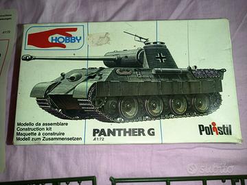 Carro armato PANTHER G Polistil da montare