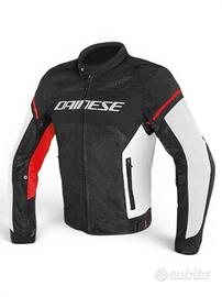 Giubbotto moto DAINESE Air Frame D1 bianco rosso