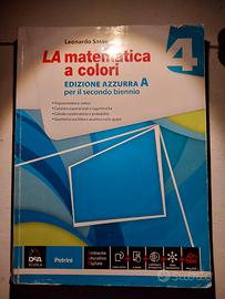 LA MATEMATICA A COLORI 4 - EDIZIONE AZZURRA