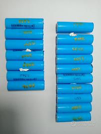 16 celle EVE 18650 2550mAh