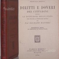 Diritti e doveri dei cittadini - Hoepli