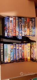  21 videocassette Walt Disney + 60 cassette