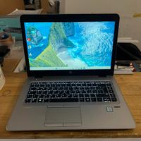 Notebook hp 840 g3 intel i5 14pollici windows 11