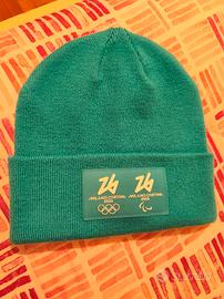 Cappellino azzurro Olimpiadi Milano Cortina 2026