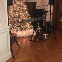 ALBERO DI NATALE INNEVATO CON 600 LUCI AL LED
