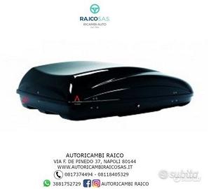 BOX BAULE PORTATUTTO HELIOS 400 NERO METALLIZZATO 