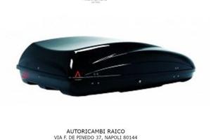 BOX BAULE PORTATUTTO HELIOS 400 NERO METALLIZZATO 