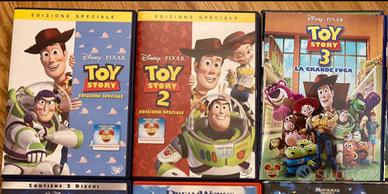Disney Pixar Toy Story 1 2 3 DVD cartoni animati