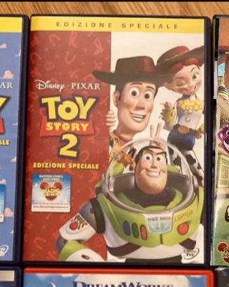 Disney Pixar Toy Story 1 2 3 DVD cartoni animati