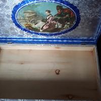 cassetta legno vintage