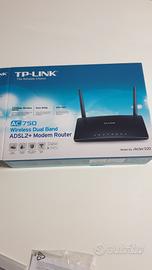 Modem router ac 750 