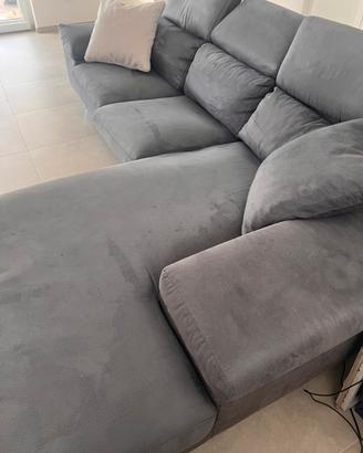 Divano grigio sfoderabile poltrone e sofà