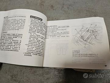 LIBRETTO uso e manutenzione HONDA CBR900RR