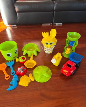 Giochi spiaggia mare sabbia