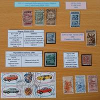 Francobolli usati area italiana