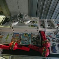 2 Nintendo Wii + 9 Giochi + Accessori
