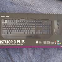 kit mouse e tastiera gaming cooler master