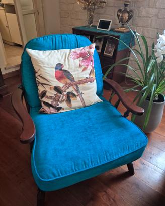 Divani  vintage in ciliegio di Fantoni, anni '80.