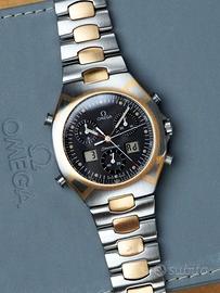 Orologio Omega Polaris acciaio e oro