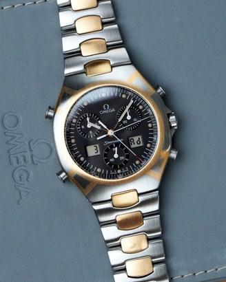 Orologio Omega Polaris acciaio e oro