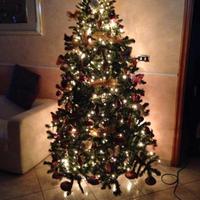albero di Natale completo
