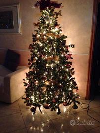 albero di Natale completo