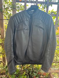 giubbotto in pelle  moto
