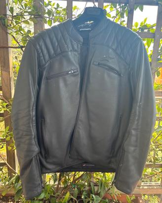 giubbotto in pelle  moto