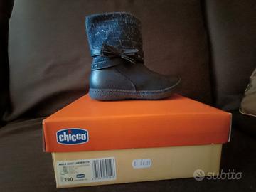 stivaletto bambina blu numero 29