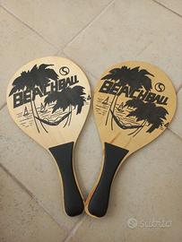 Coppia Racchette da Spiaggia Beachball