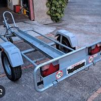 carrello portamoto singolo