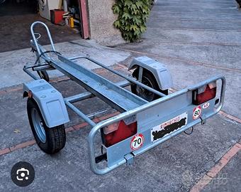 carrello portamoto singolo