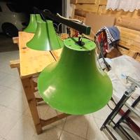 Lampadario a tre campane 