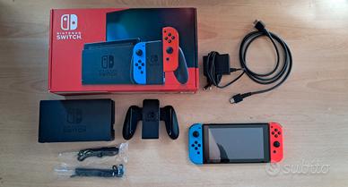 Nintendo Switch  +accessori +scatola originale