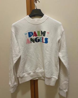 Felpa bianca unisex ragazza Palm Angel