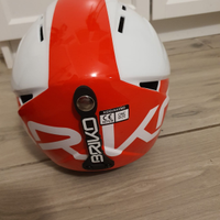 Casco da sci bambino piu guanti da sci