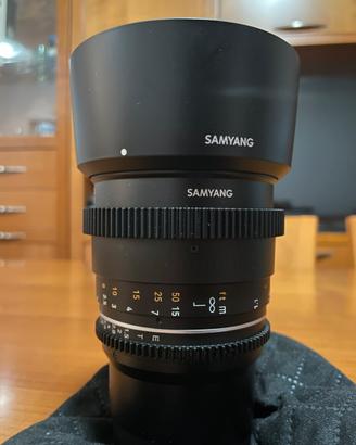 Obiettivo SAMYANG OBIETTIVO 85mm T1.5 MKII X SONY