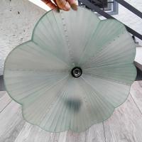 Lampadario in cristallo traslucido marca Slamp