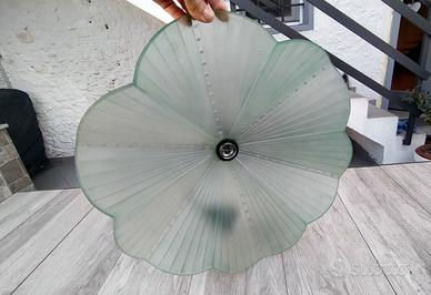 Lampadario in cristallo traslucido marca Slamp