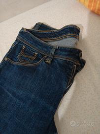 jeans gas sagomato blu scuro mis 27